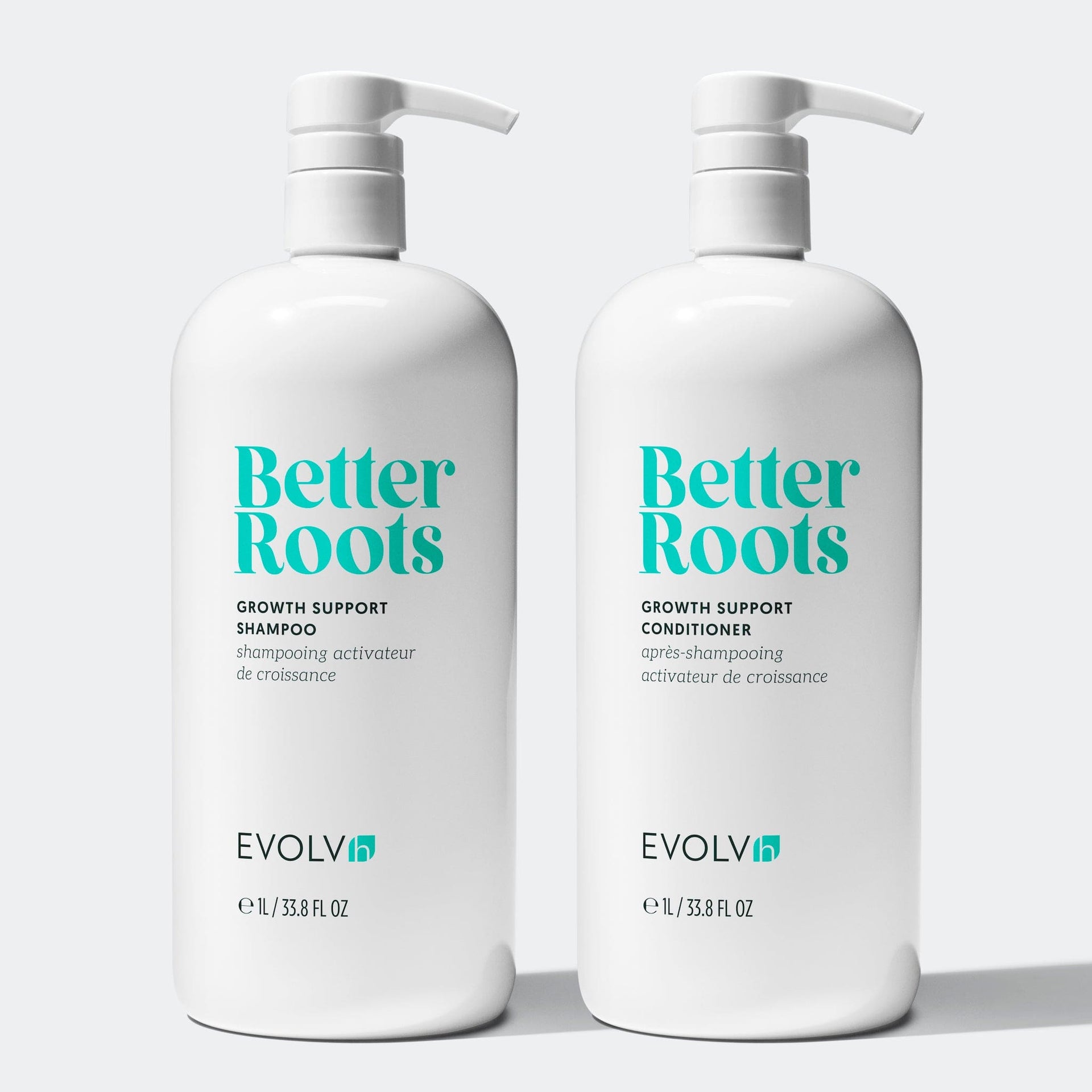 Better Roots Growth Support Shampoo and Conditioner Liter Duo