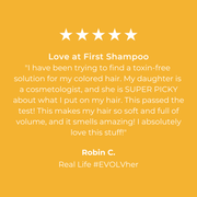 5 Star review of EVOLVh SmartColor Protecting Shampoo