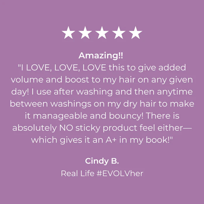 SmartVolume Leave-In Conditioner Customer Review