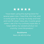 Evolvh Ultimate Styling Lotion Customer Review