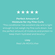 Evolvh Ultrashine Moisture Conditioner Customer Review