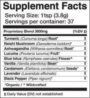Anima Mundi Golden Moon Milk Supplement Facts