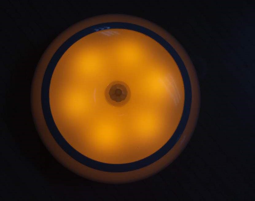 HarthYourHome Sunflower Night Light. Stick Anywhere - Battery Powered - Motion Activated. Perfect for Kids Room, Hallway.