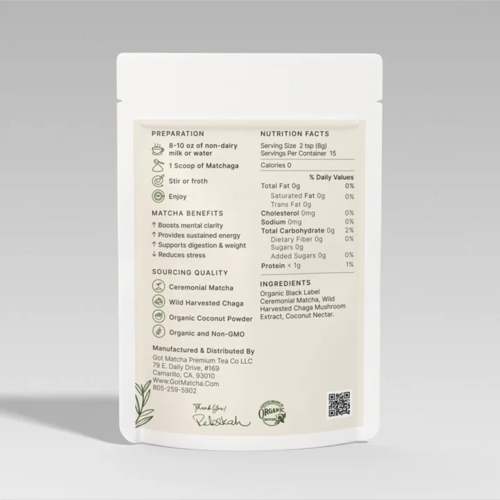 How to prepare Got Matcha - MATCHAGA Matcha Chaga Blend?