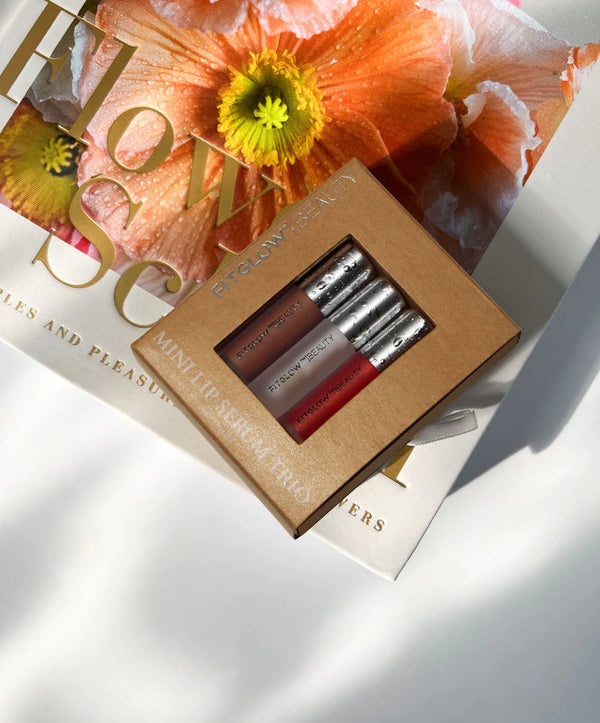 Fitglow Beauty - Mini Lip Serum Color Serum Trio - Night, Halo and Juice