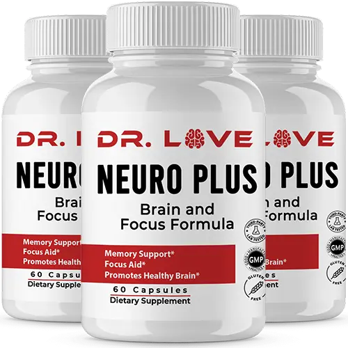 3 bottles of Dr Love Neuro Plus