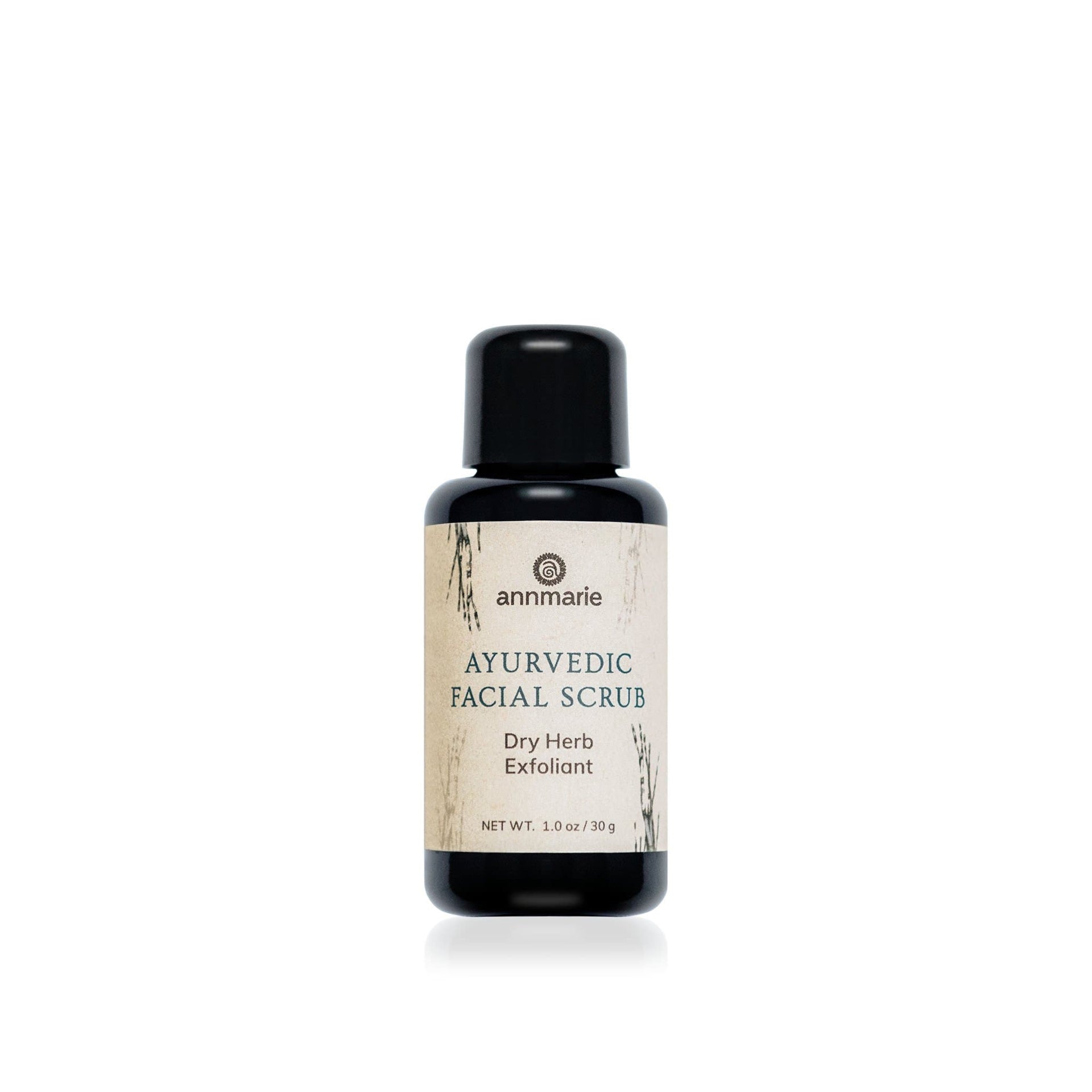 Annmarie Ayurvedic Facial Scrub dry herbal exfoliant for smoother skin
