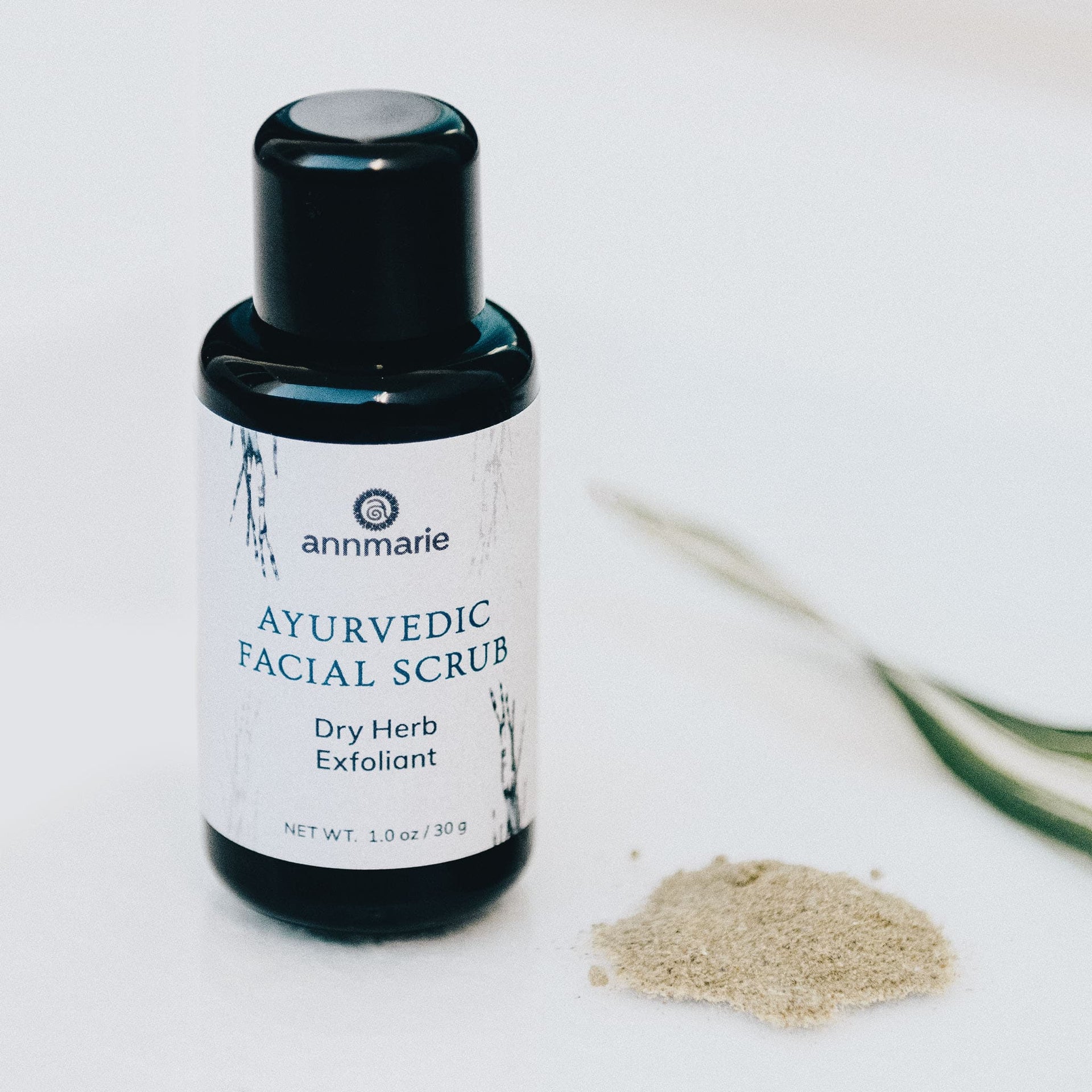 Annmarie Ayurvedic Facial Scrub with botanical ingredients and exfoliating powder