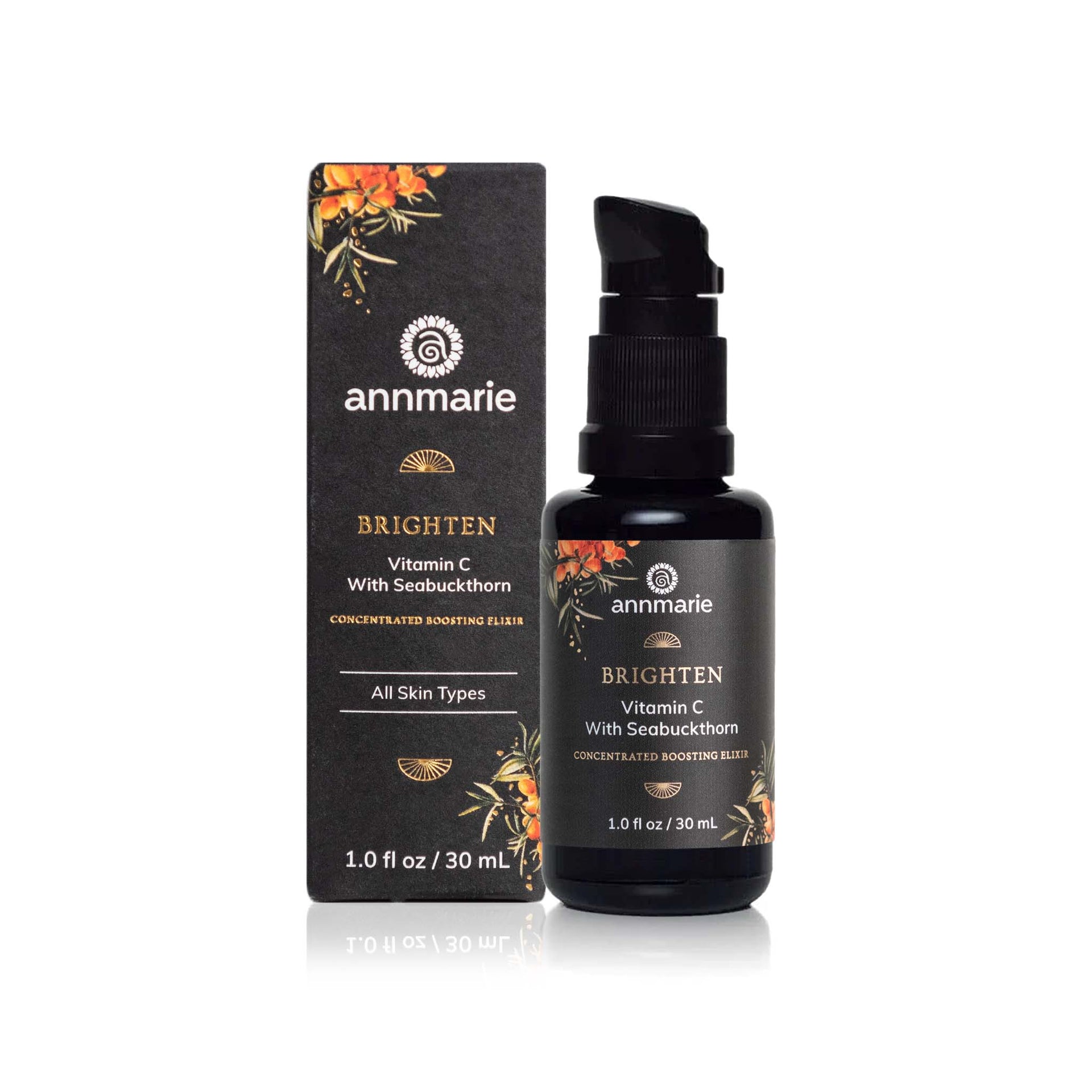 Annmarie Brighten Vitamin C With Seabuckthorn with retail packaging