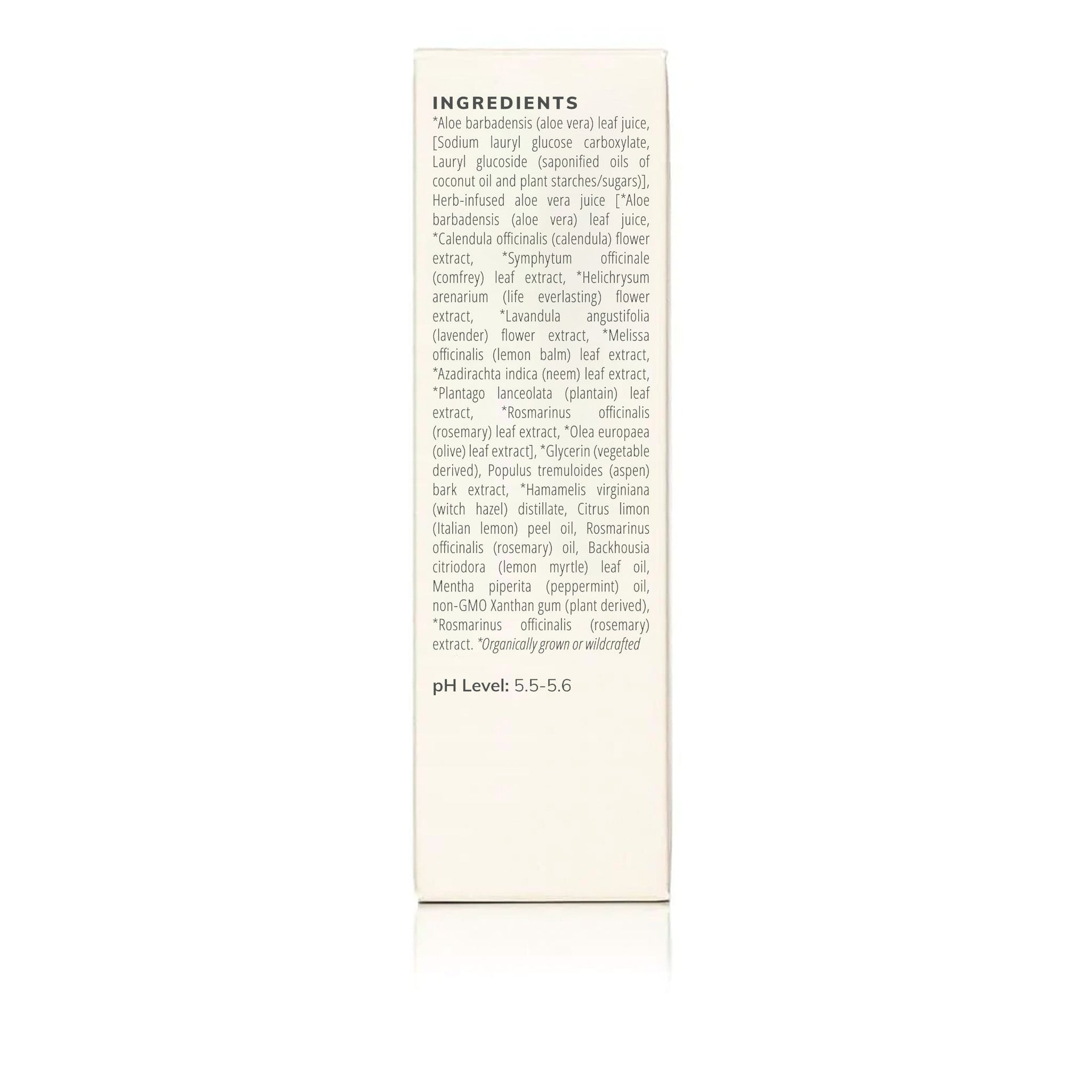 Annmarie Citrus Mint Cleanser ingredient list and product details