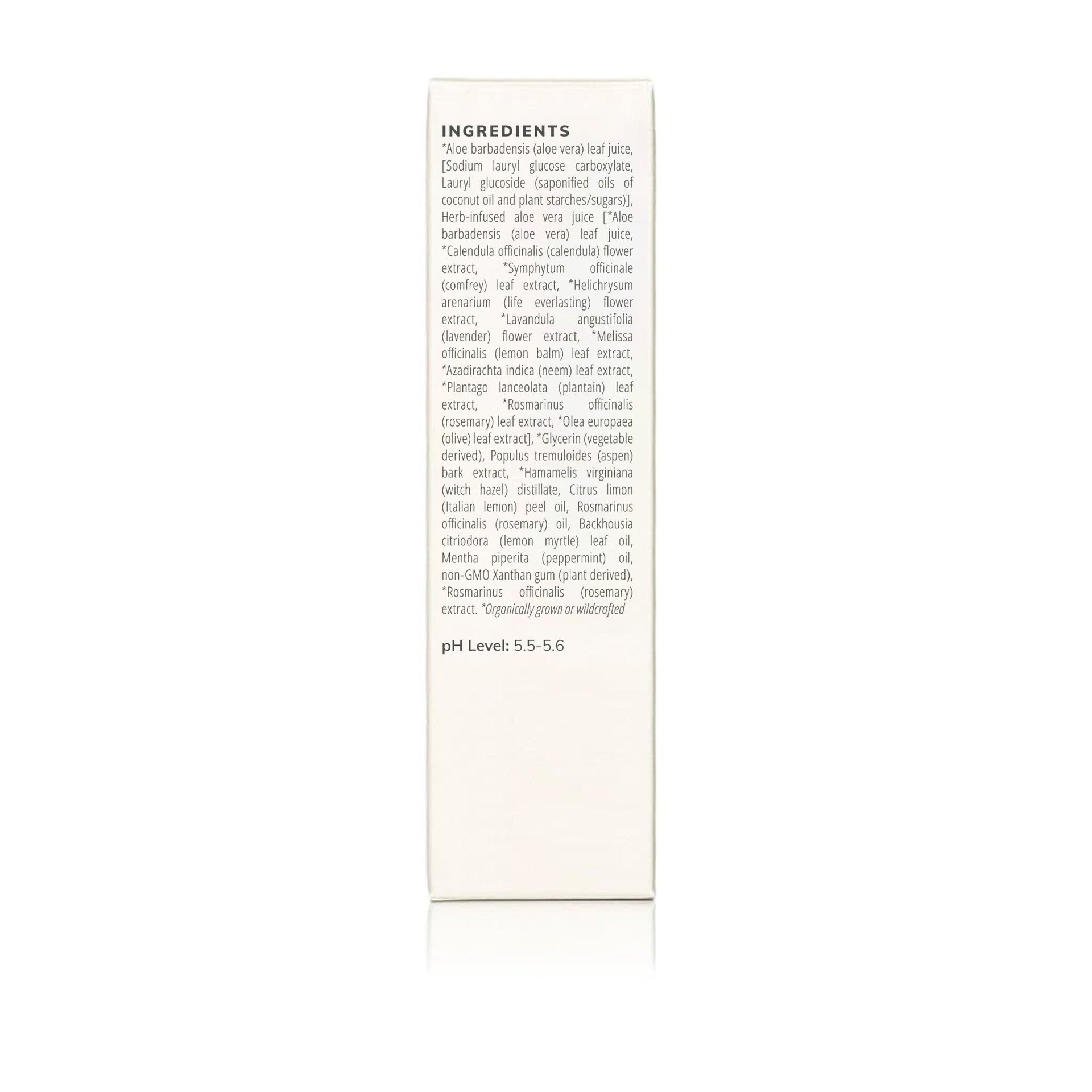 Annmarie Citrus Mint Cleanser ingredient list and product details