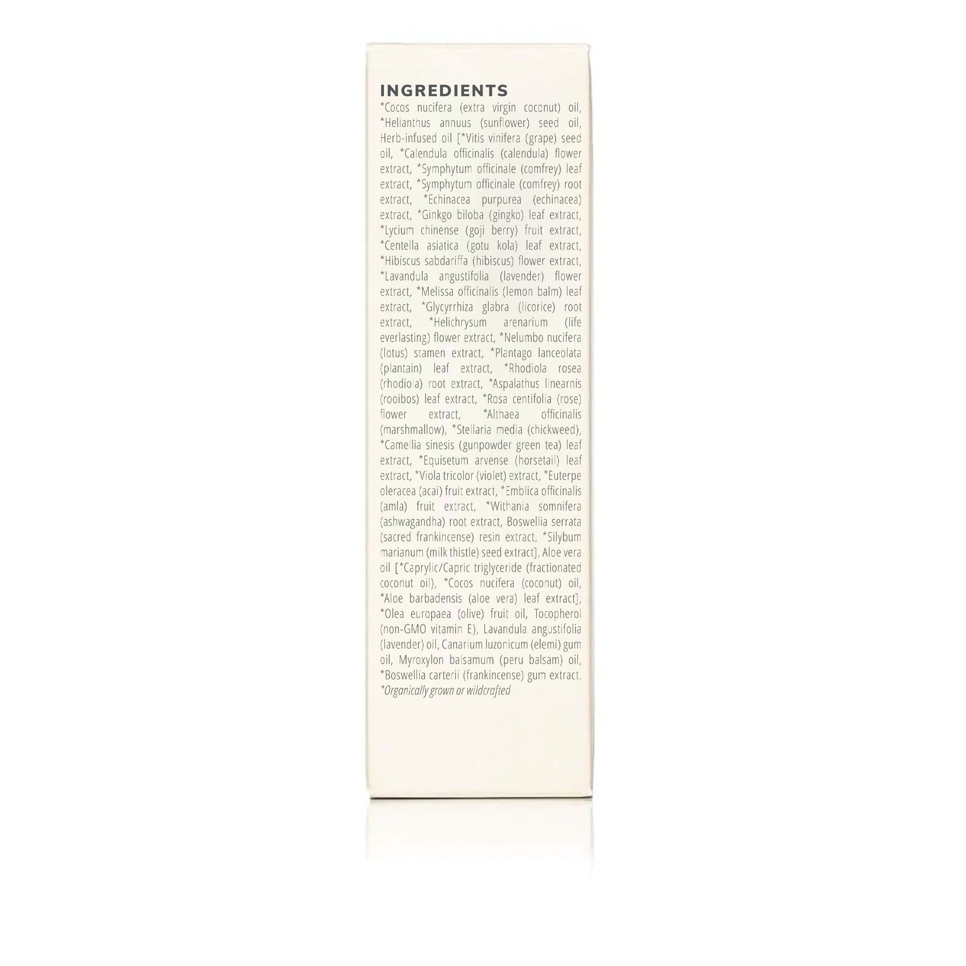 Annmarie Coconut Body Oil ingredient list and product details