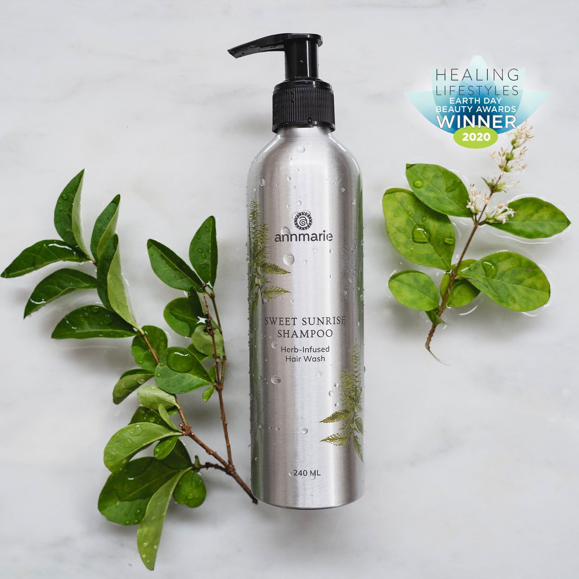 Annmarie Sweet Sunrise Shampoo botanical shampoo with aloe vera and herbal extracts