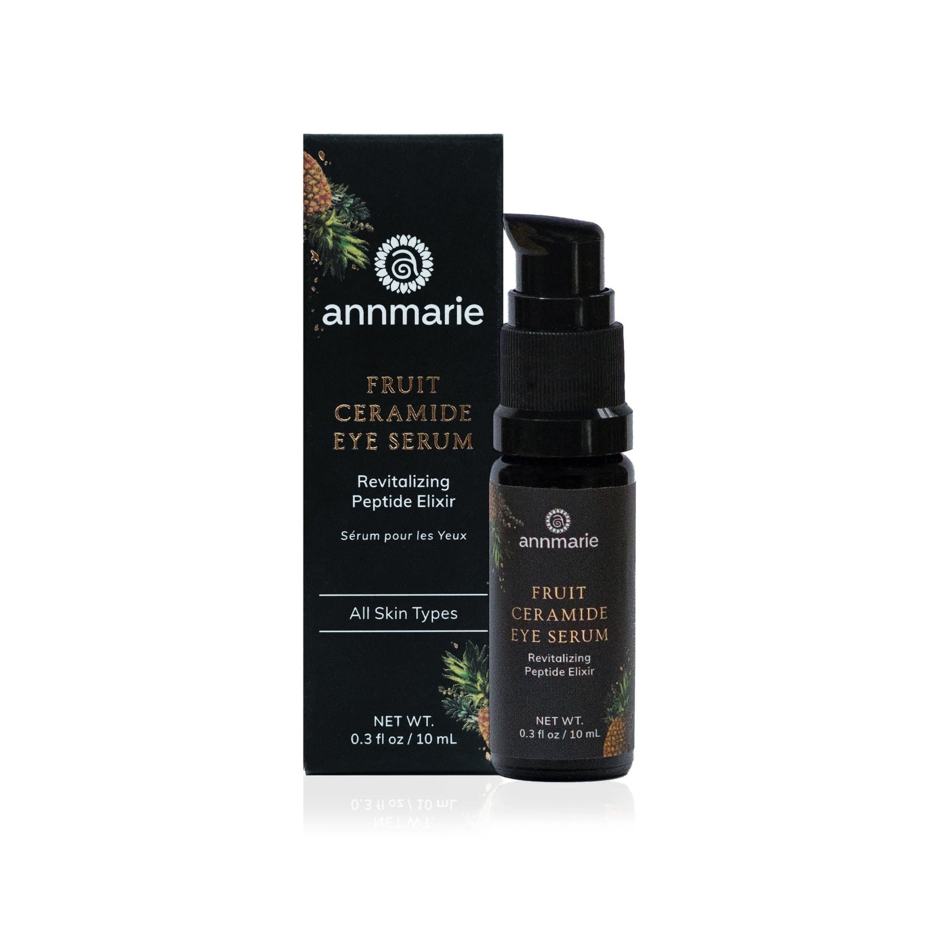 Annmarie Fruit Ceramide Eye Serum with retail packaging