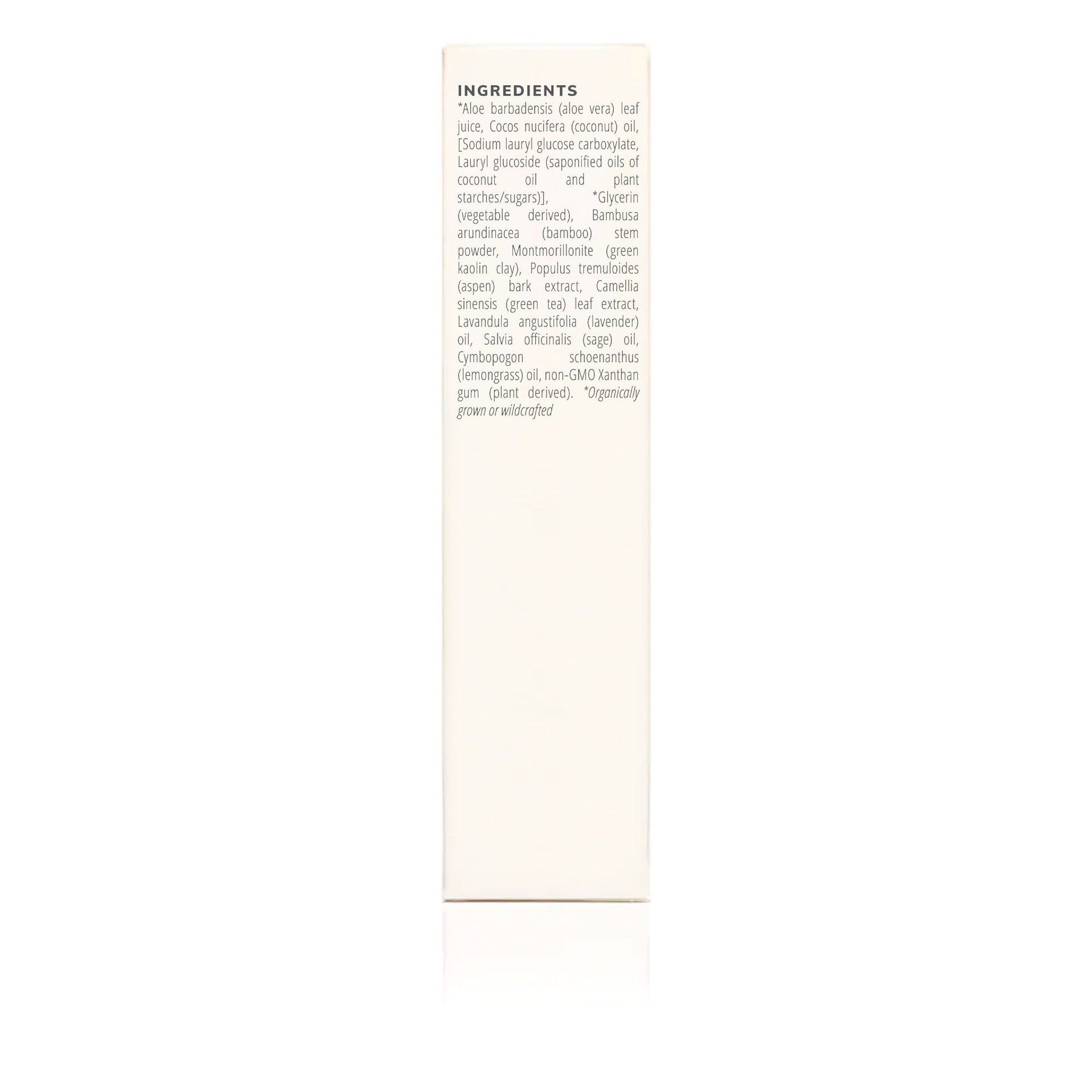 Annmarie Kaolin Micro Exfoliant product packaging and ingredient information