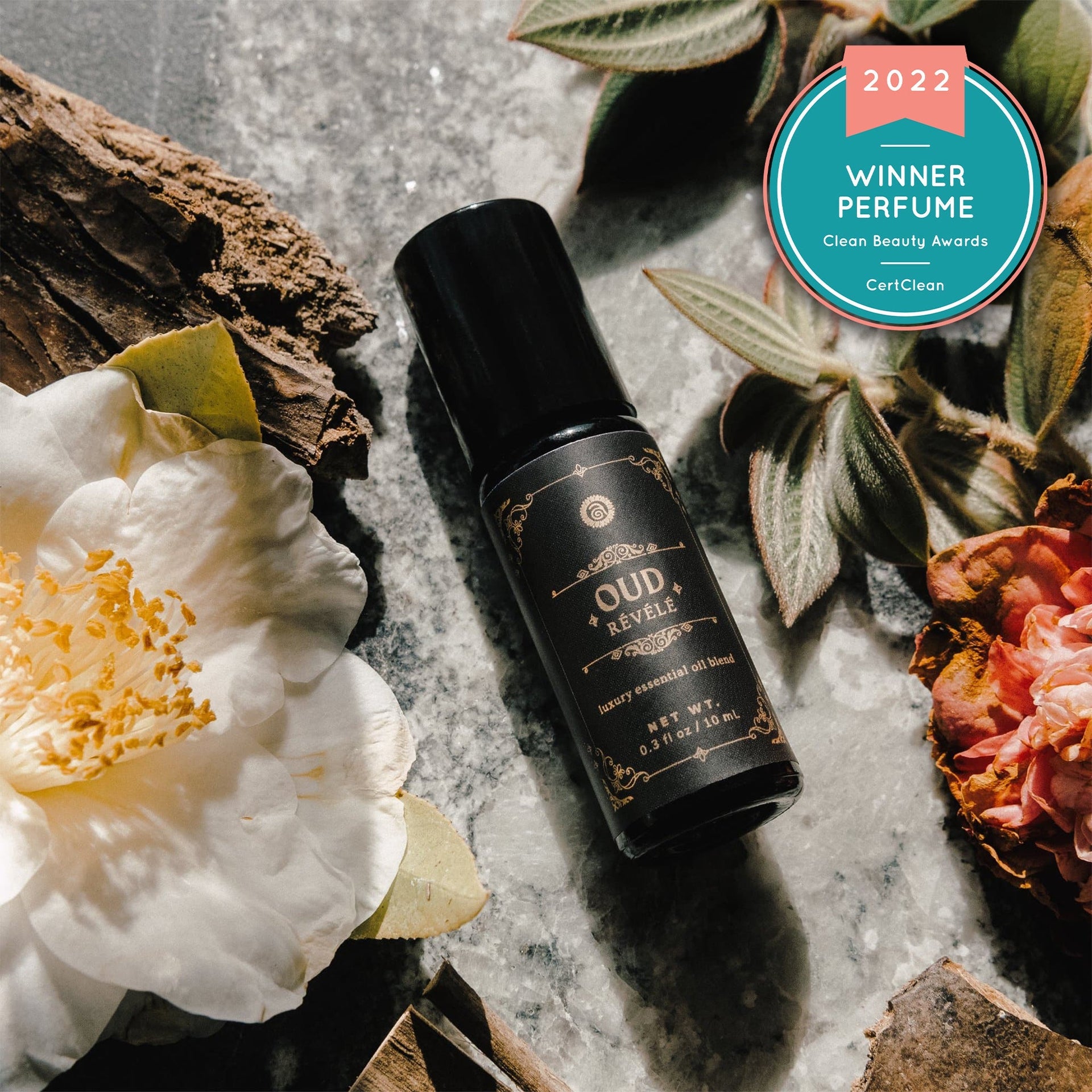Annmarie Oud Révélé natural perfume with sustainably sourced oud and botanical floral ingredients