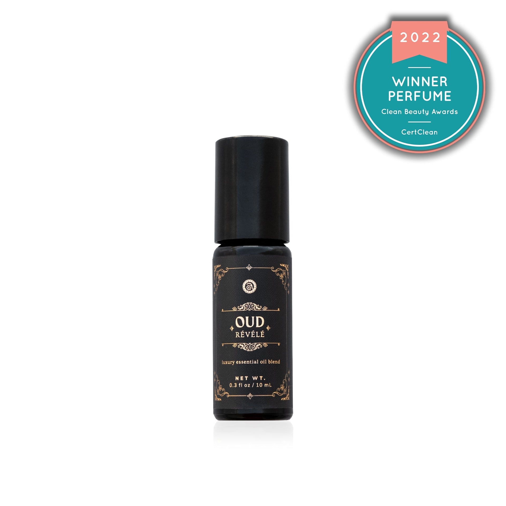 Annmarie Oud Révélé botanical oud perfume rollerball bottle