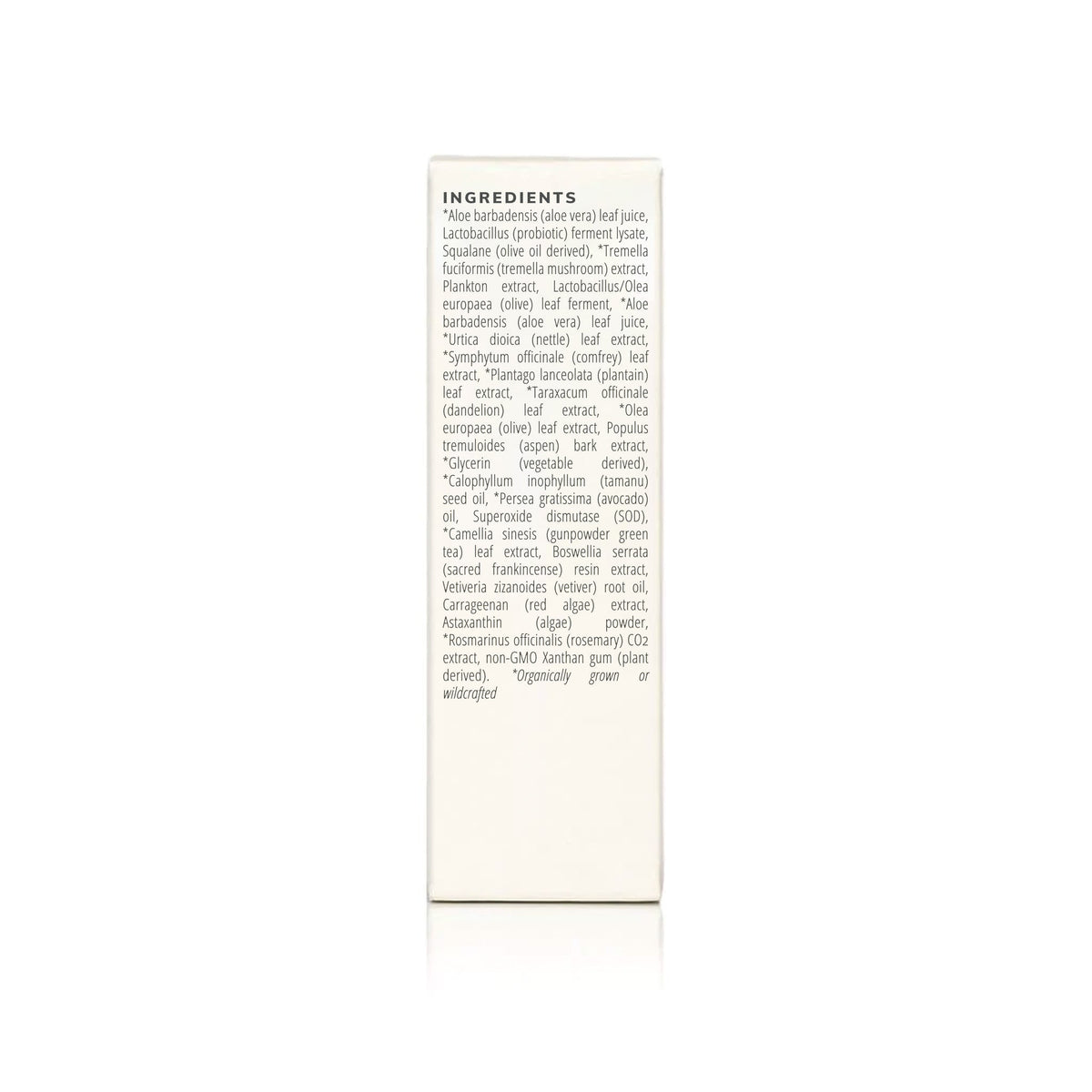 Annmarie Probiotic Serum With Tremella ingredient list and product details