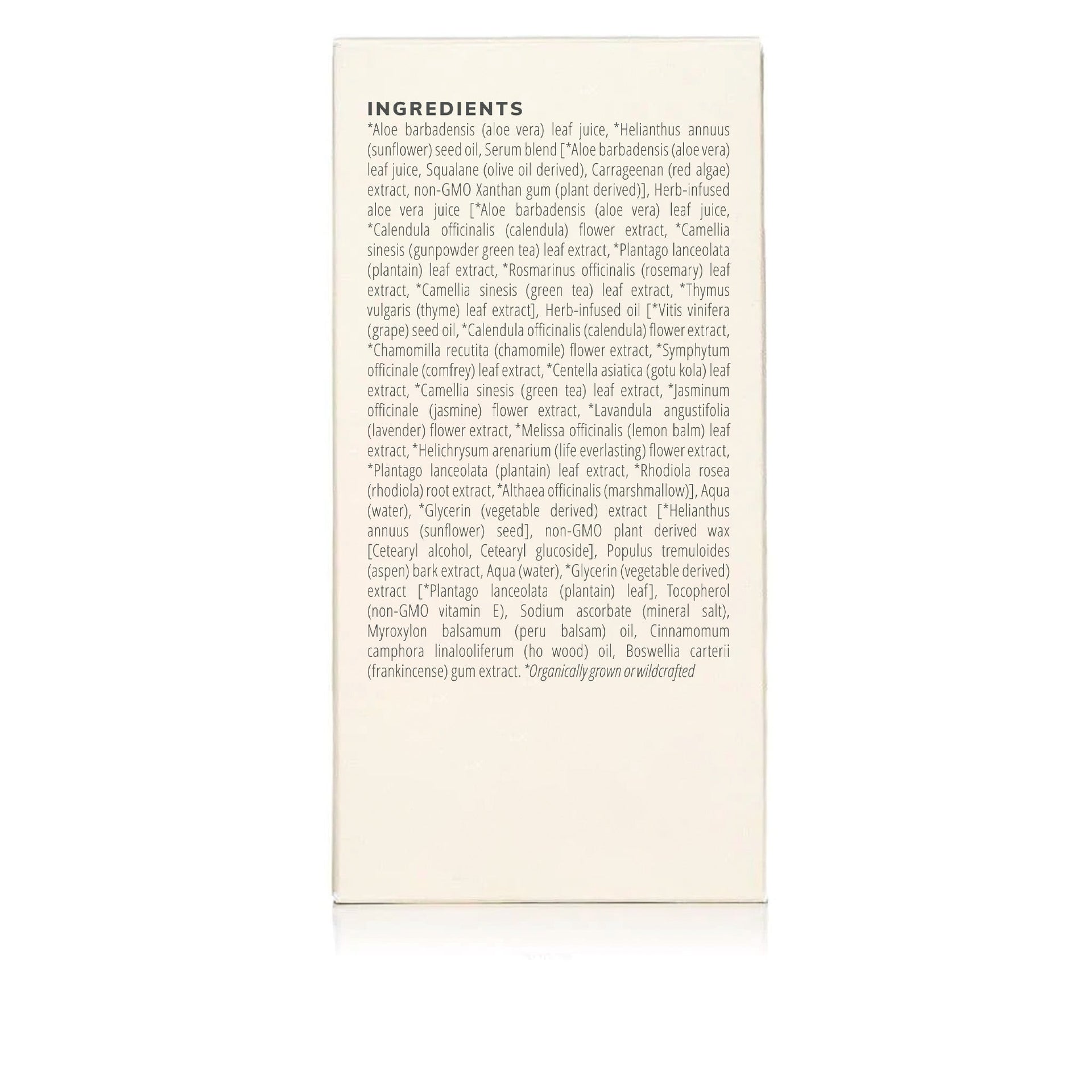 Annmarie Radiant Skin Silk Body Lotion ingredient list and product details