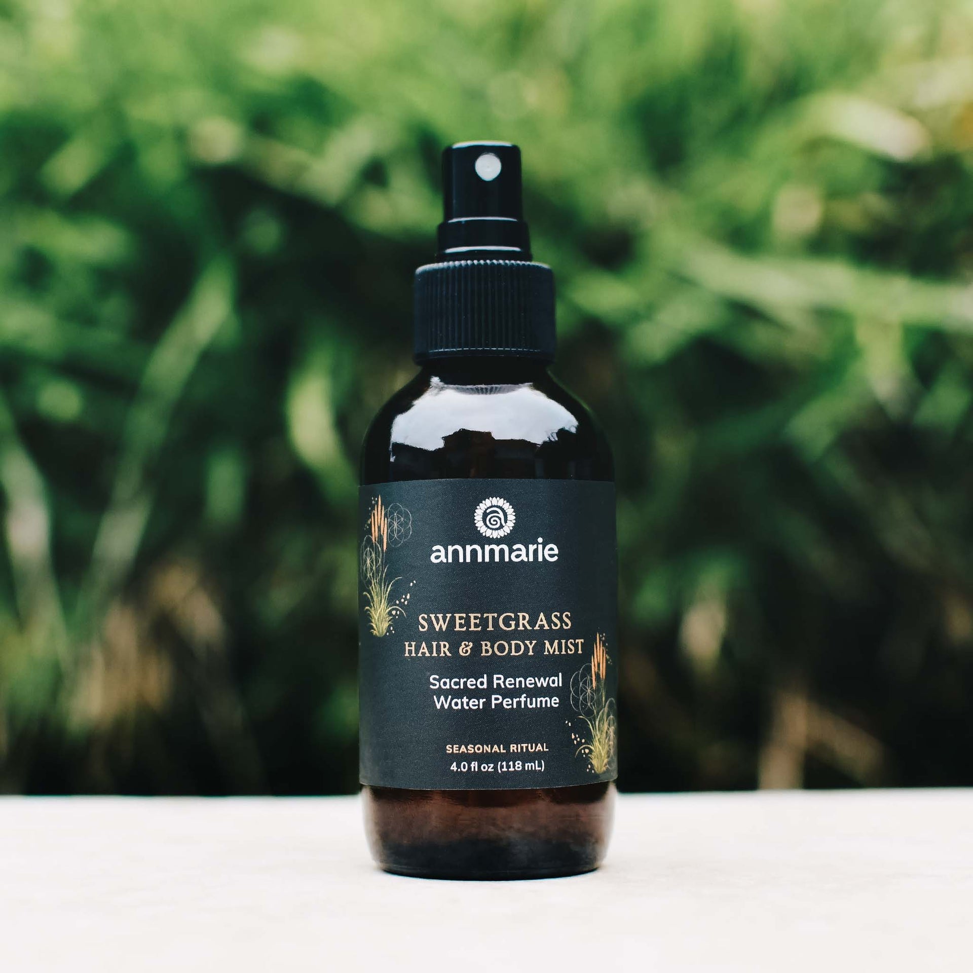 Annmarie Sweetgrass Hair & Body Mist refreshing botanical mist for hair and body
