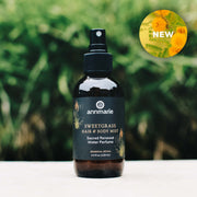 Annmarie Sweetgrass Hair & Body Mist seasonal botanical perfume with organic sweetgrass hydrosol