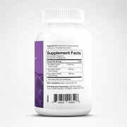 Back label of Paleovalley Grass Fed Organ Complex showing Supplement Facts with freeze-dried beef liver, heart, and kidney ingredients.