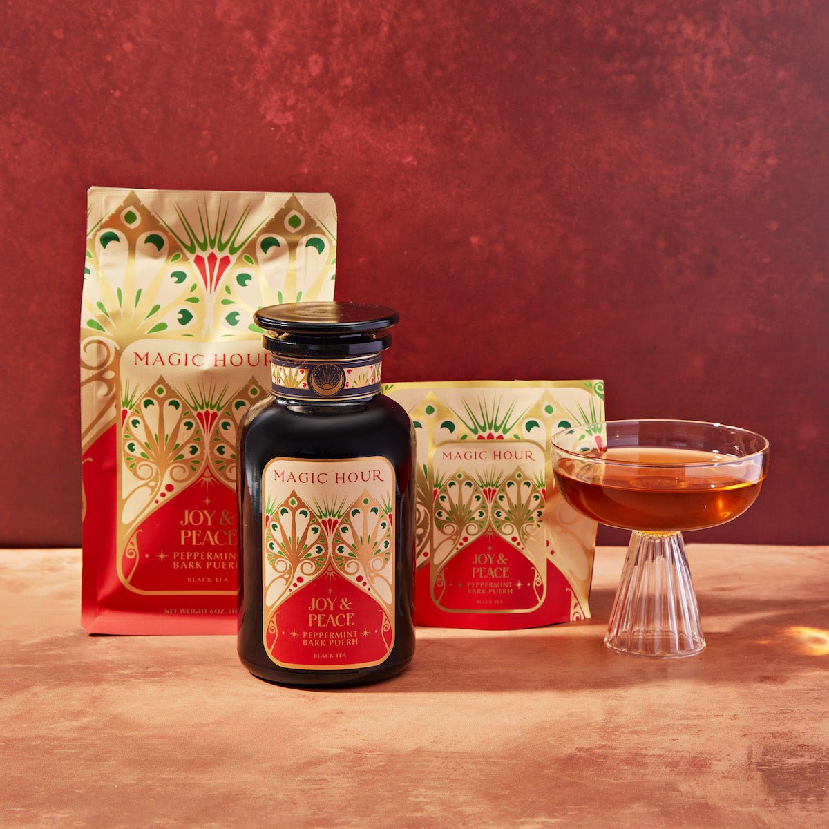 Magic Hour Peppermint Bark Puerh Luxe Sample Pouch