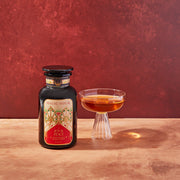 Magic Hour Peppermint Bark Puerh Violet Glass Apothecary Jar