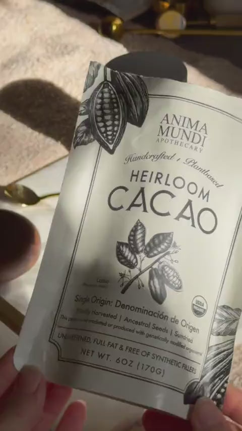 How to prepare HEIRLOOM CACAO Powder | Organic Ancestral Seeds?