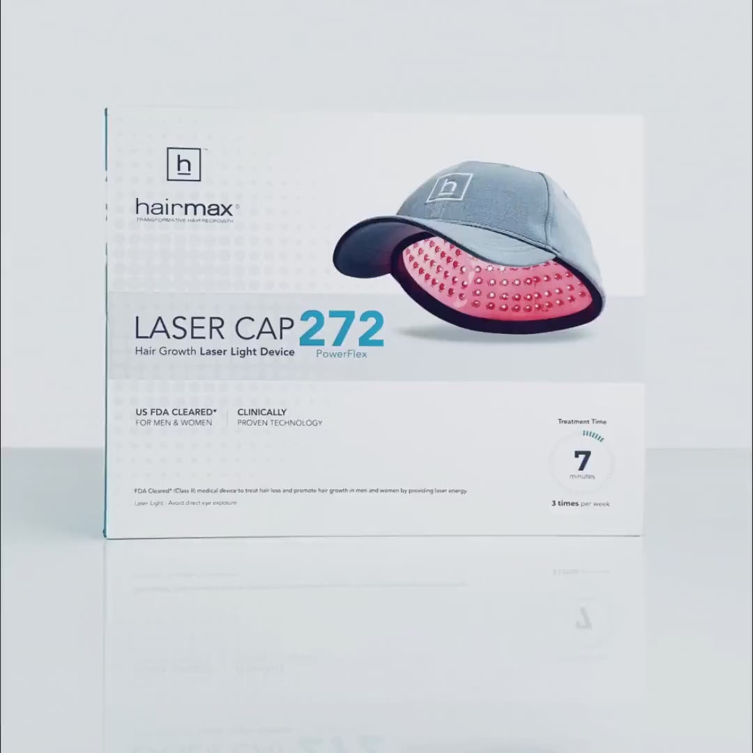 Hairmax PowerFlex 272 Laser Cap unboxing video
