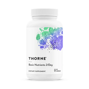 The Foundational Five Supplement Stack — Dr. Rhonda Patrick Inspired | Omega-3, D3+K2, Multivitamin, Sulforaphane, Magnesium – The Swell Score - Thorne Basic Nutrients 2/Day
