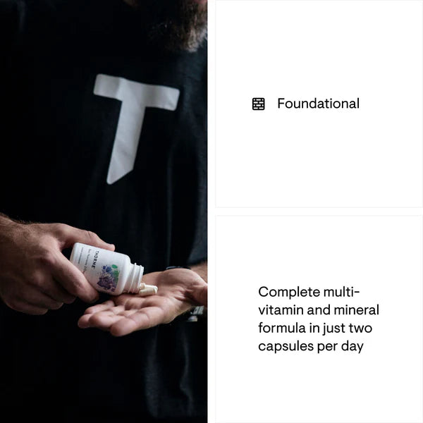 Suggested use of Foundations+ Vitality Bundle