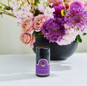 Magic Hour Zhena’s Original Coconut Chai Violet Glass Traveler Jar
