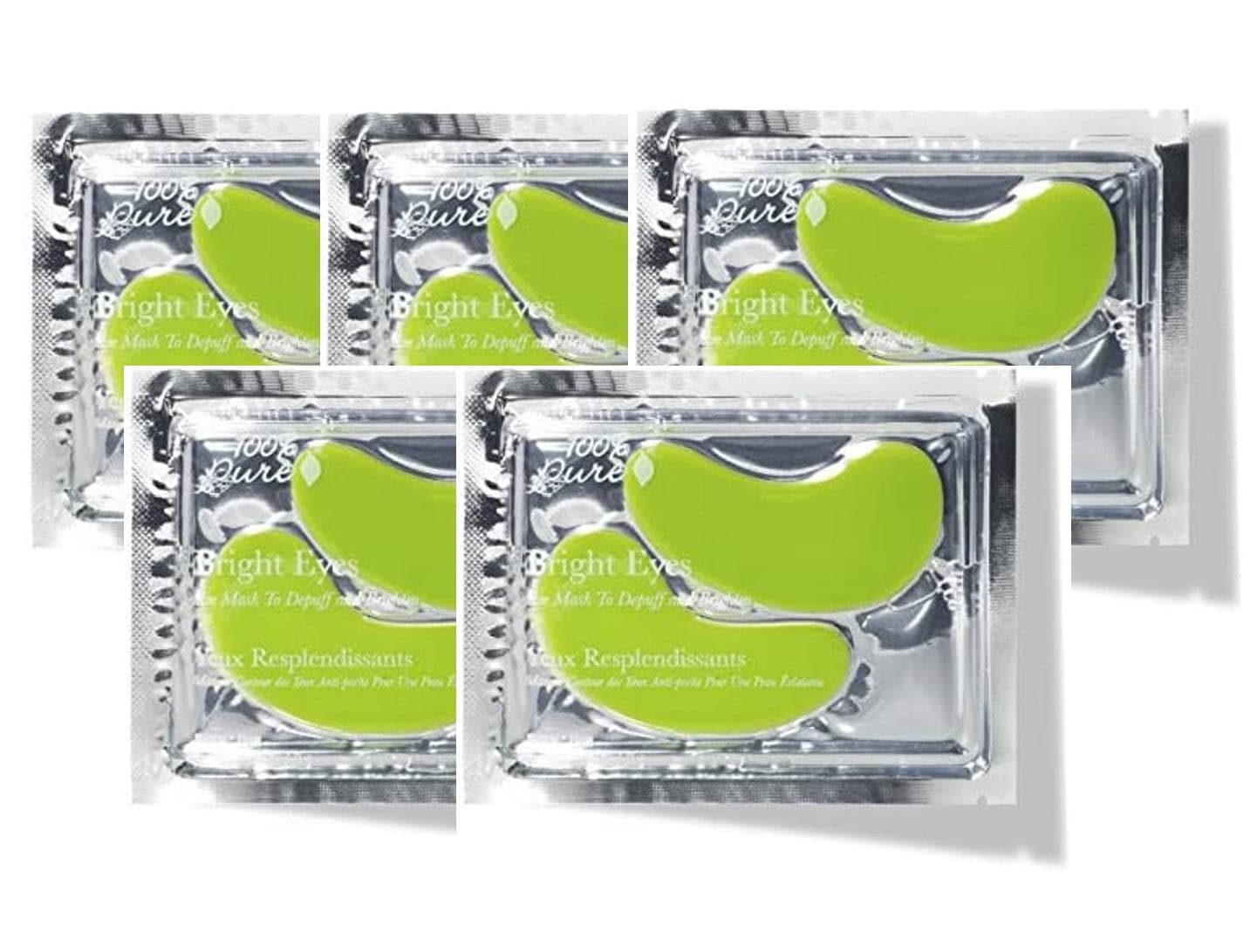 100% Pure - Bright Eyes Mask - 5 packs