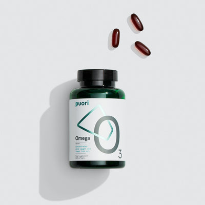 Puori Omega 3 Ultra Pure Fish Oil Capsules