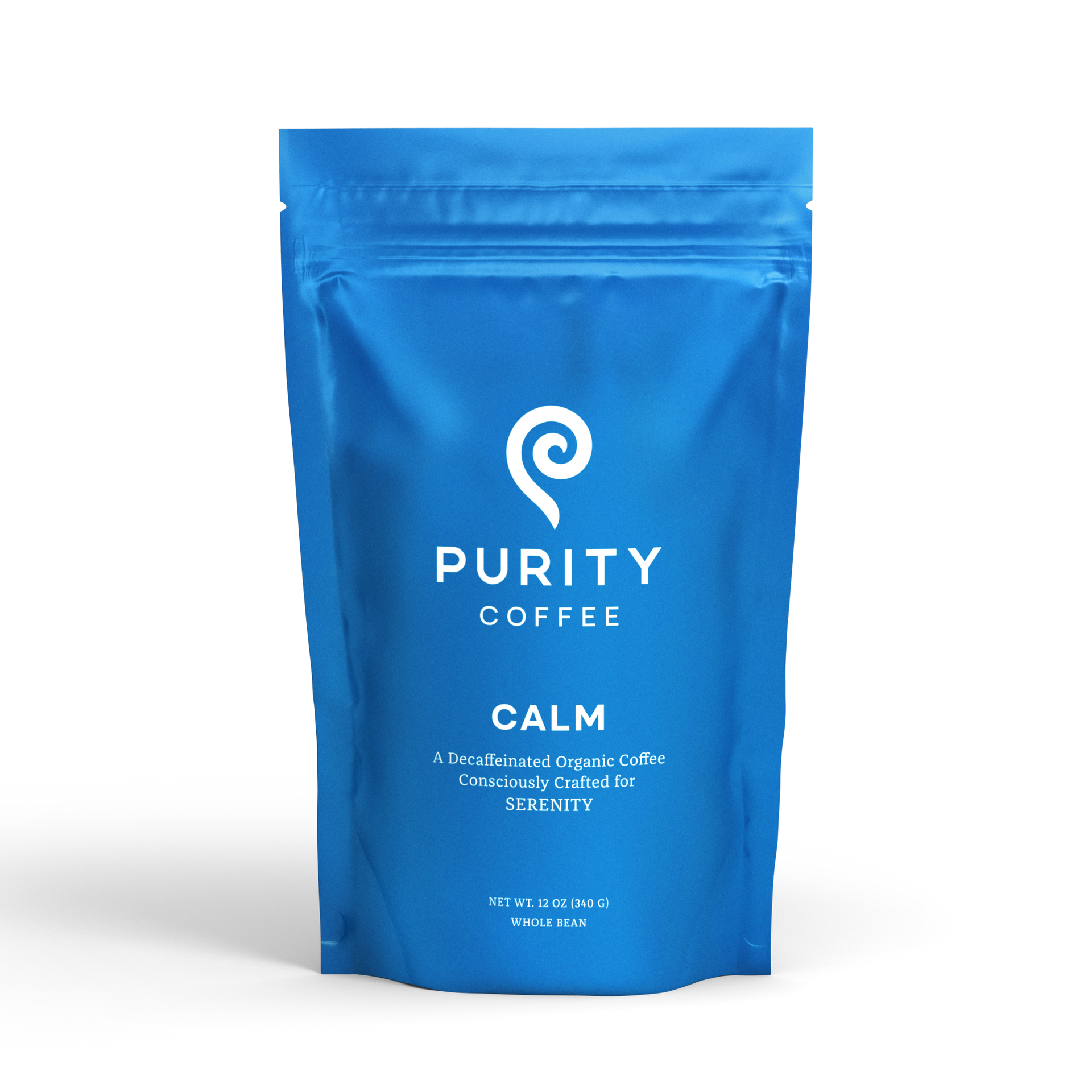 Purity CALM whole bean coffee