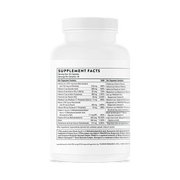 Thorne Men's Multi 50+ Back of bottle